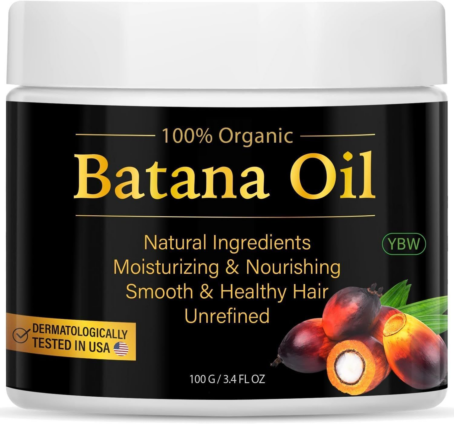 100% Pure Batana Oil – Hair Growth & Repair for Damaged, Thinning Hair